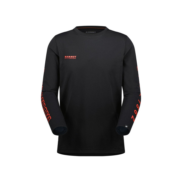 【MAMMUT 長毛象】男款 QD Logo Print Longsleeve T-Shirt AF 圓領長袖上衣