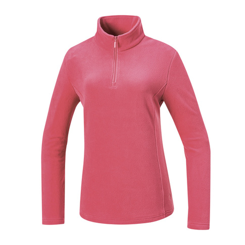 【Mountneer 山林】女款 刷毛半門襟保暖上衣