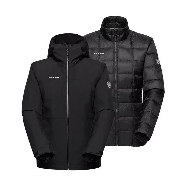 【MAMMUT 長毛象】女款 Treeline 3 in 1 HS Hooded AF GTX 兩件式防水保暖外套