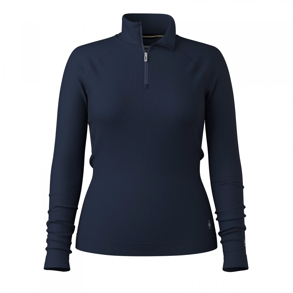 【Smartwool】女款 Thermal 美麗諾羊毛長袖拉鍊T(SW002829)
