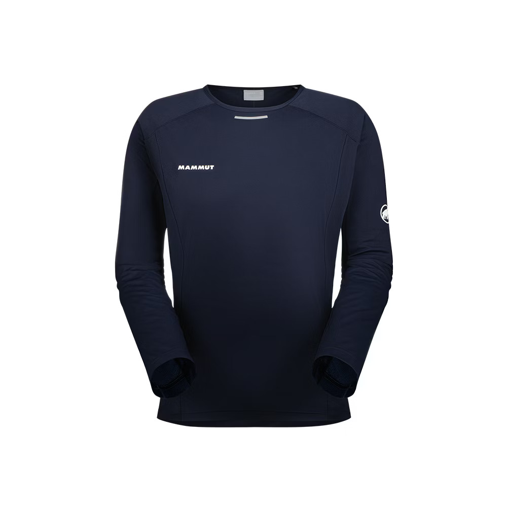 【MAMMUT 長毛象】男款 Aenergy FL Longsleeve AF 輕量抗菌長袖排汗衣