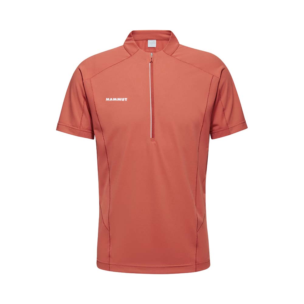 【MAMMUT 長毛象】男款 Aenergy FL Half Zip T-Shirt AF 抗菌半拉鍊短袖排汗衣