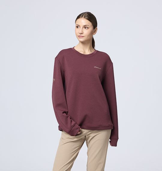 【Wildland 荒野】中性彈性圓領太空機能保暖衣