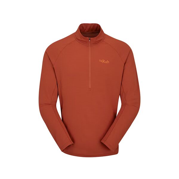 【Rab】男款 Sonic LS Zip 長袖透氣拉鍊排汗衣