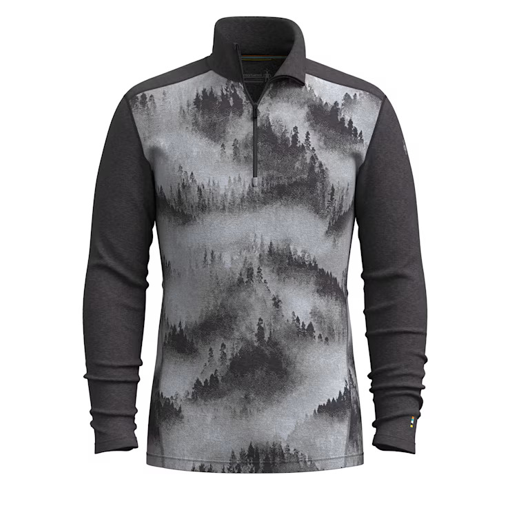 【Smartwool】男款 Thermal 美麗諾羊毛長袖拉鍊T(SW002822)